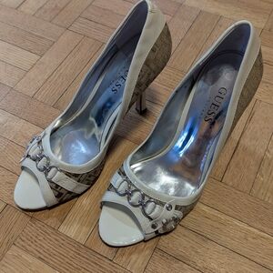 Guess 3" heels size 5M